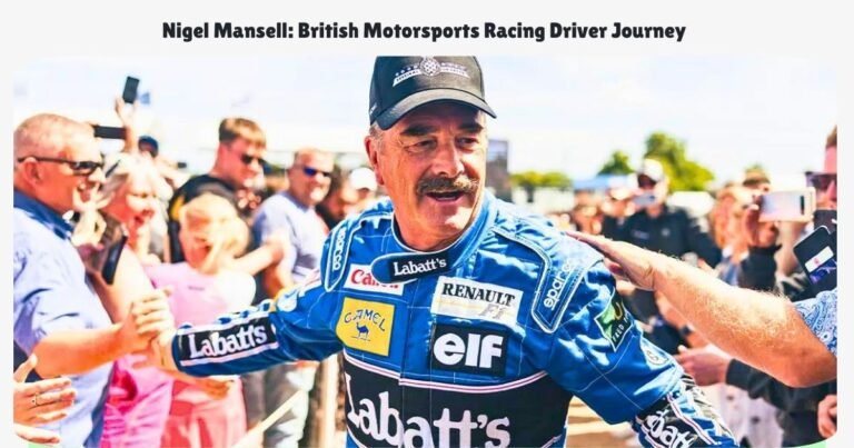 Nigel Mansell British Motorsports Racing Driver Journey