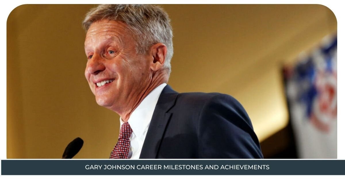 Gary Johnson Career Milestones and Achievements