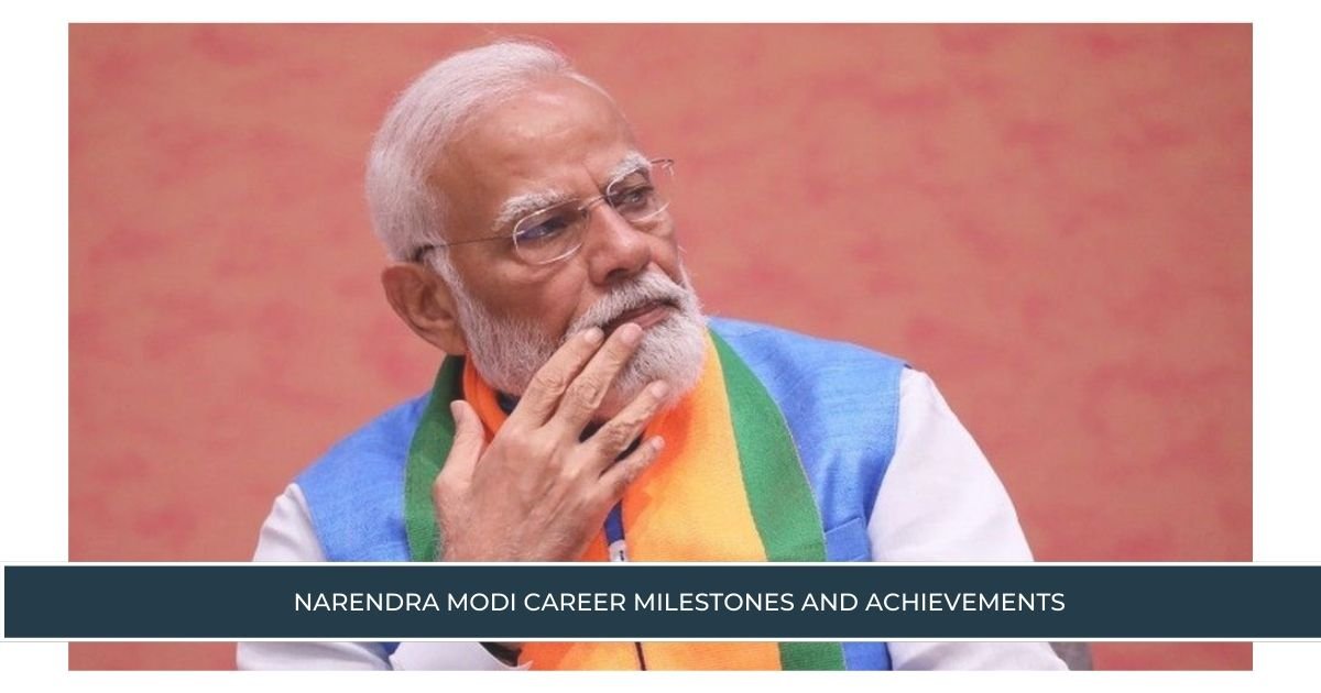 Narendra Modi Career Milestones and Achievements