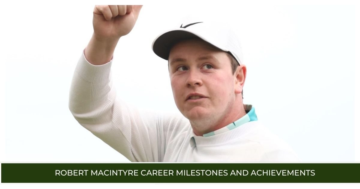 Robert MacIntyre Career Milestones and Achievements