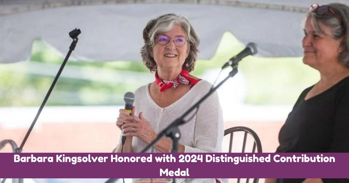 Barbara Kingsolver Honored with 2024 Distinguished Contribution Medal