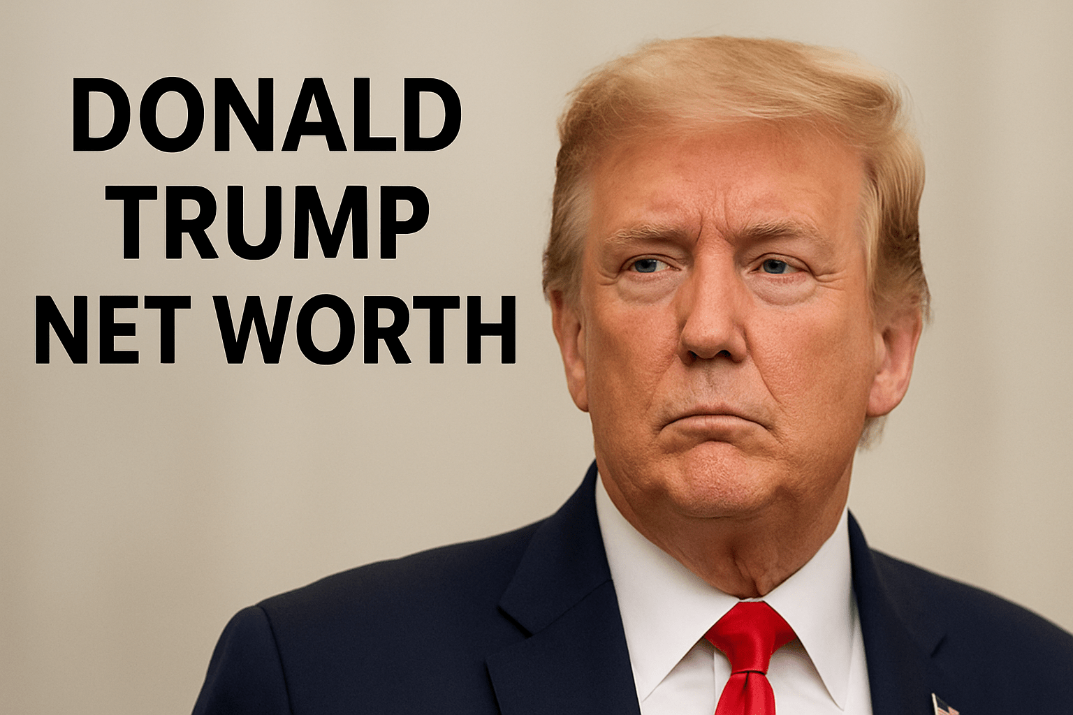 Donald Trump's Wealth: A Closer Look at His Net Worth 2025